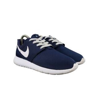 Nike Shoes Youth 4.5 Sneakers Lifestyle Athletic Roshe One Blue White Running GS